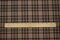 Brown-Orange-Multi Wool-Poly Plaid Woven Shirting Fabric By the Yard